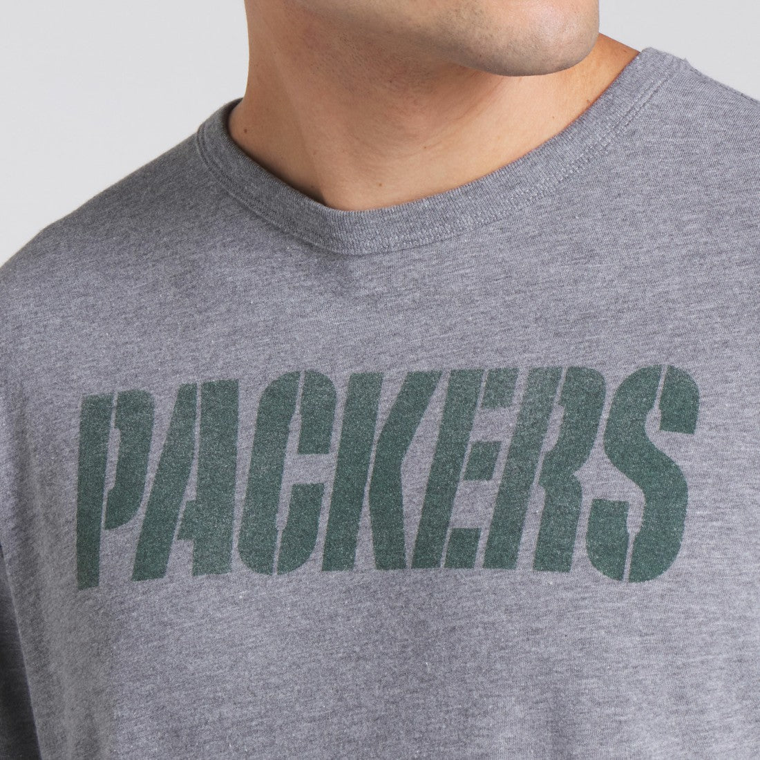 Green Bay Packers Pass Rush Tri-Blend T-Shirt Heather Gray - Fanatics