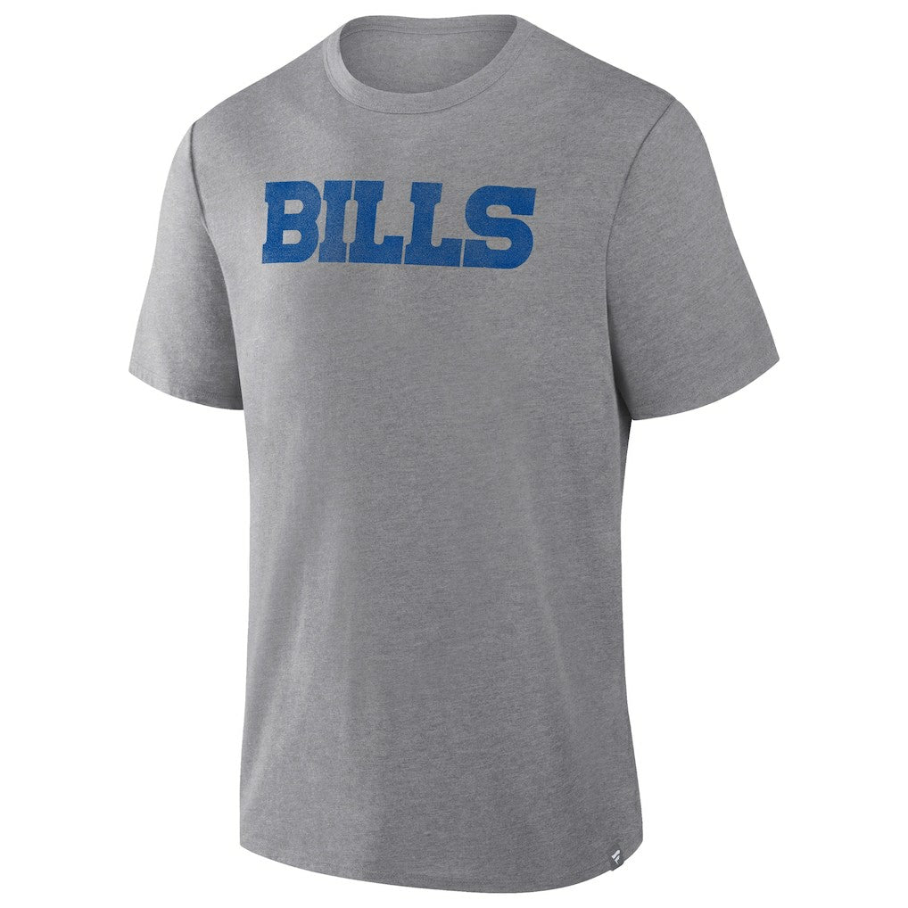Buffalo Bills Pass Rush Tri-Blend T-Shirt Heather Gray - Fanatics