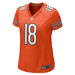 Caleb Williams Chicago Bears Women's Alternate Game Jersey Orange - Nike