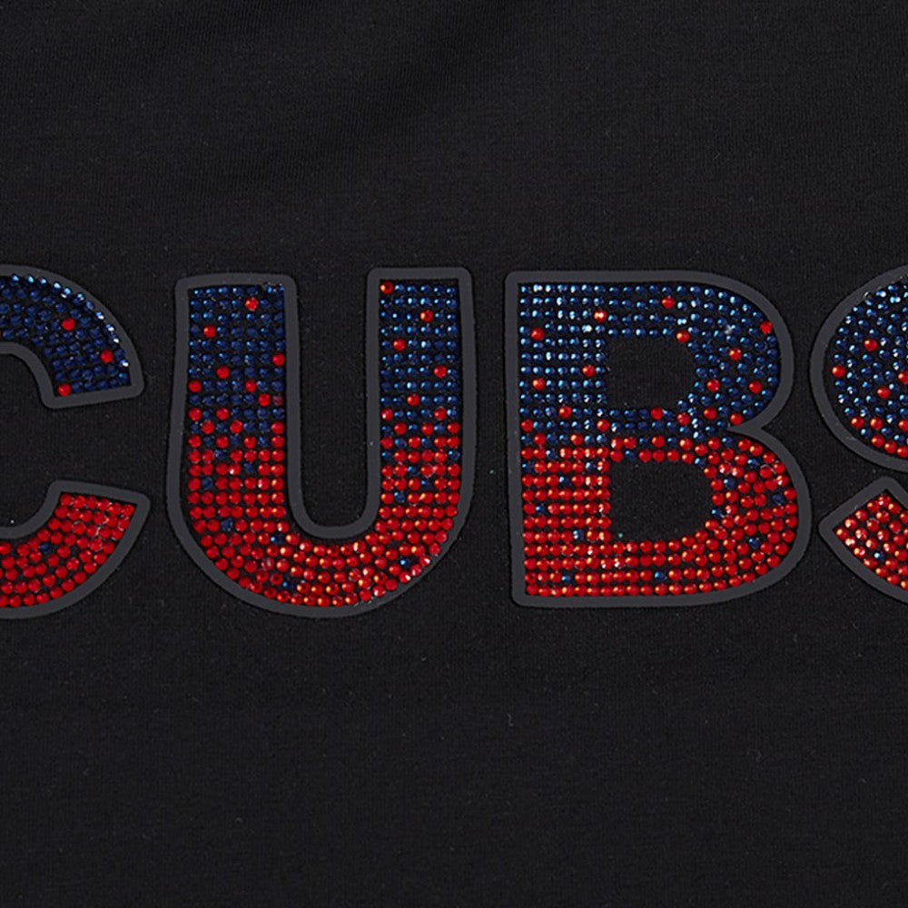 Chicago Cubs Pro Standard Women's Rhinestone Slim Fit T-Shirt Lifestyle