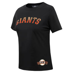 San Francisco Giants Pro Standard Women's Rhinestone Slim Fit T-Shirt Clearance