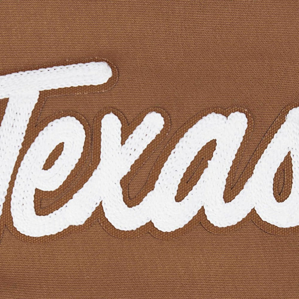 Texas Rangers Pro Standard Women's Paint The City Pullover Cropped Sweatshirt Online