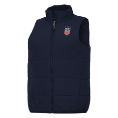 USWNT Antigua Women's Experience Full-Zip Vest - Navy