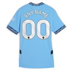 Puma Manchester City Women's 2024/25 Home Replica Custom Jerseys - Light Blue