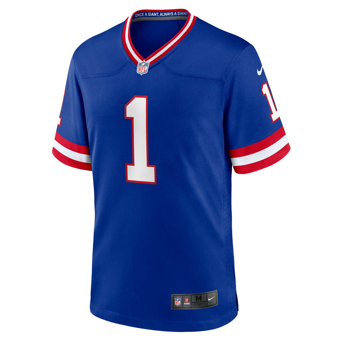 Malik Nabers New York Giants Game Player Jersey Royal - Nike