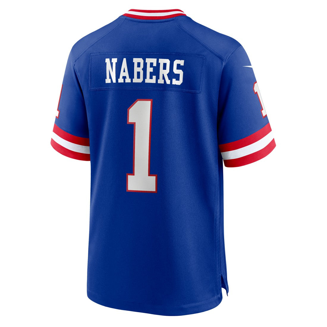 Malik Nabers New York Giants Game Player Jersey Royal - Nike