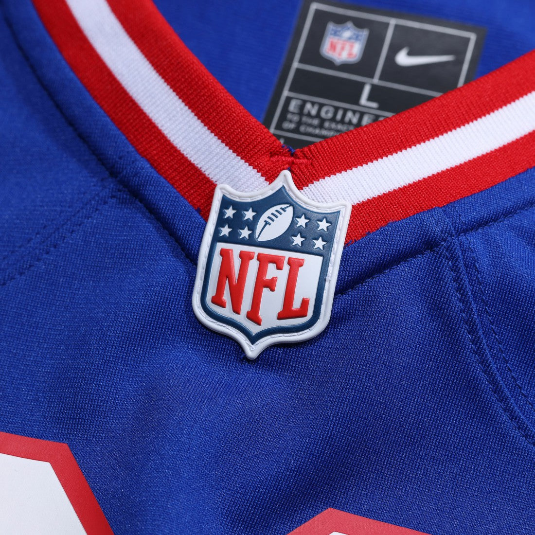 Malik Nabers New York Giants Game Player Jersey Royal - Nike