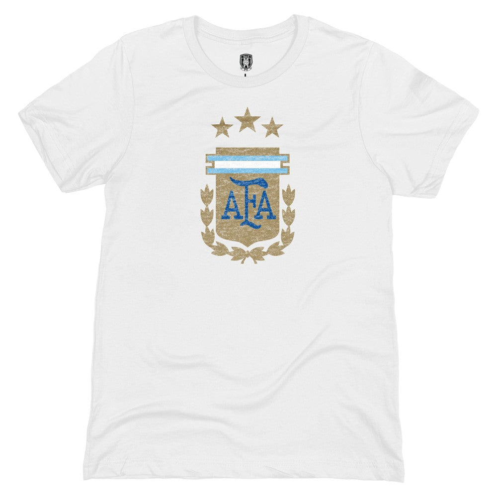 Argentina National Team 1863FC Badge T-Shirts - White