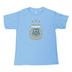 Argentina National Team 1863FC Youth Badge T-Shirts - Light Blue