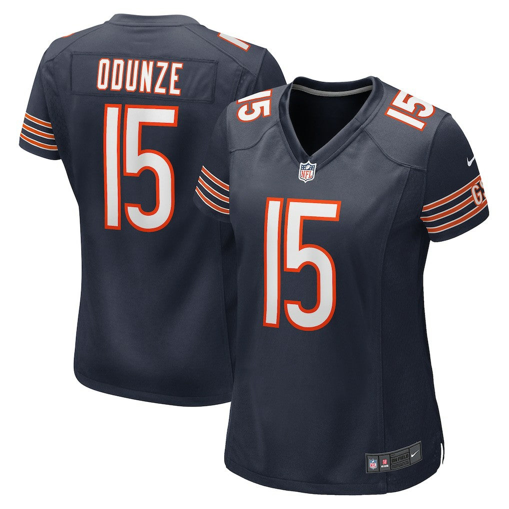 Rome Odunze Chicago Bears Women's Game Jersey Navy - Nike