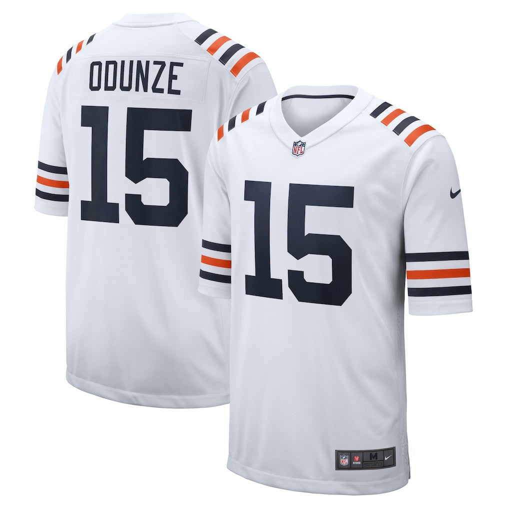 Rome Odunze Chicago Bears Alternate Game Jersey White - Nike