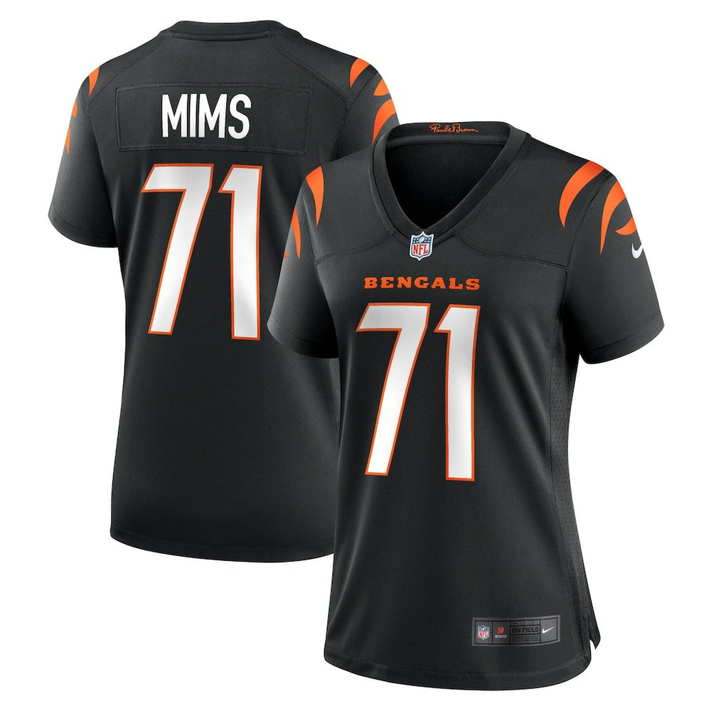 Amarius Mims Cincinnati Bengals Women's Game Jersey Black - Nike