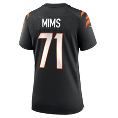 Amarius Mims Cincinnati Bengals Women's Game Jersey Black - Nike