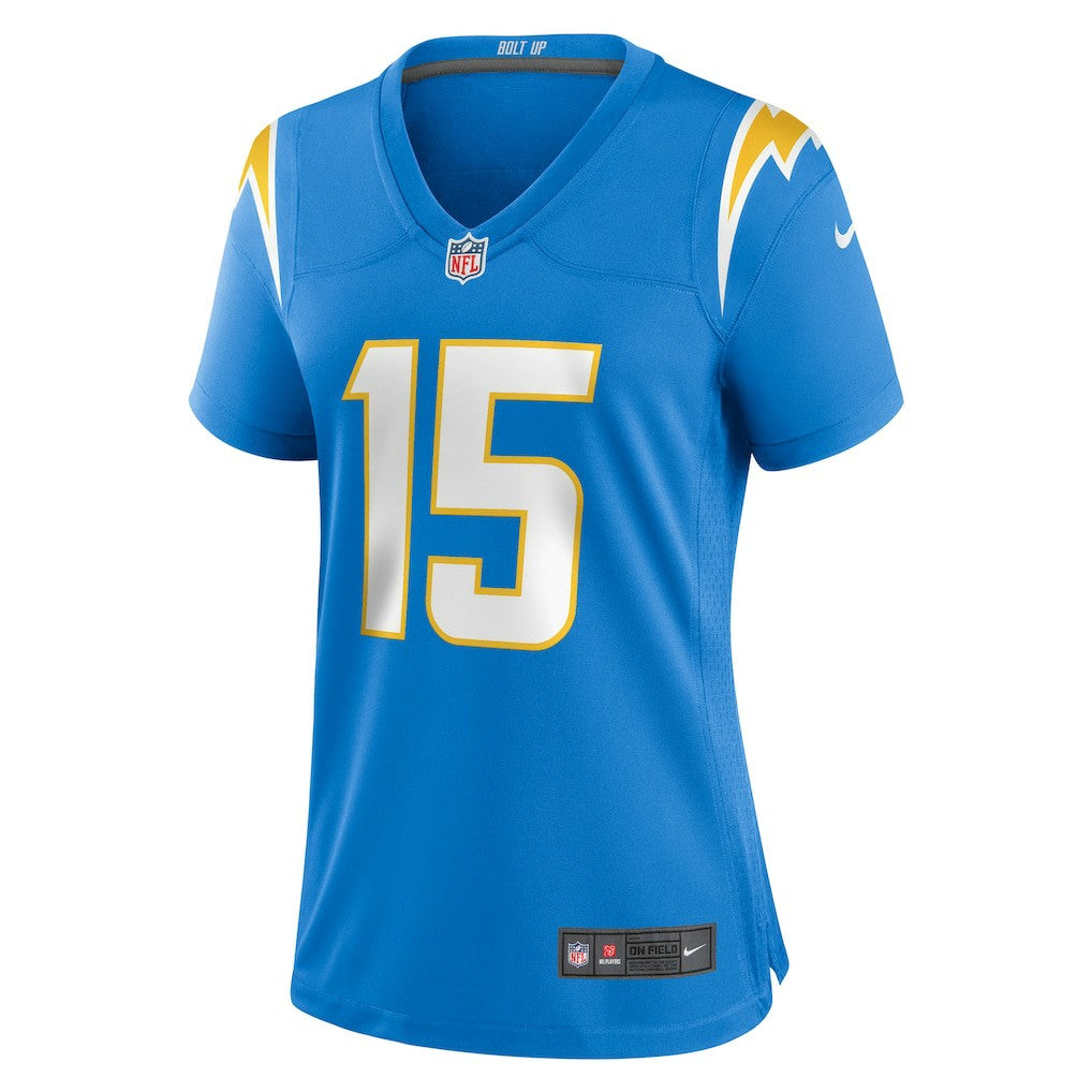 Ladd McConkey Los Angeles Chargers Women's Game Jersey Powder Blue - Nike