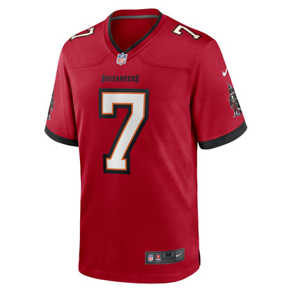 Bucky Irving Tampa Bay Buccaneers Game Jersey - Red | NFL Jerseys