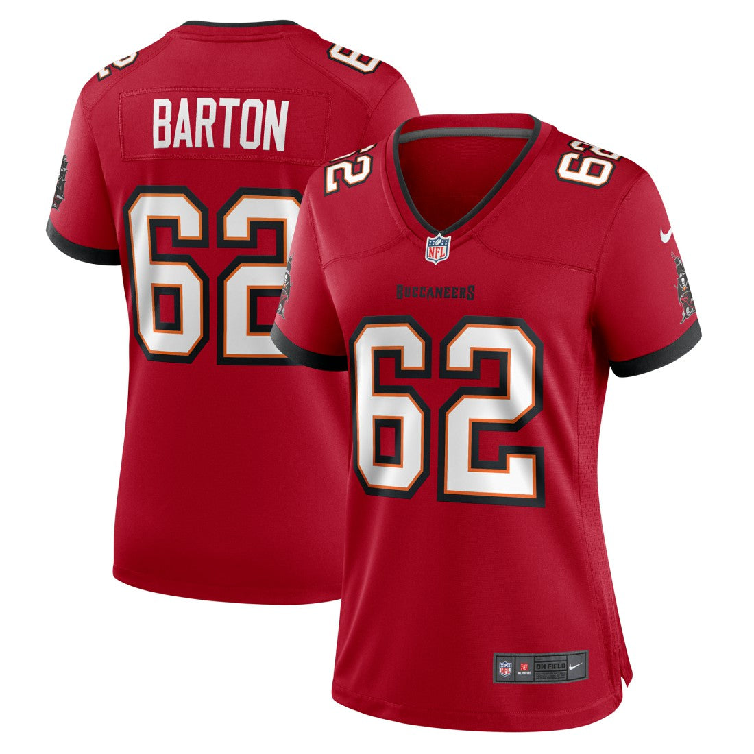 Graham Barton Tampa Bay Buccaneers Women's Game Jersey Red - Nike