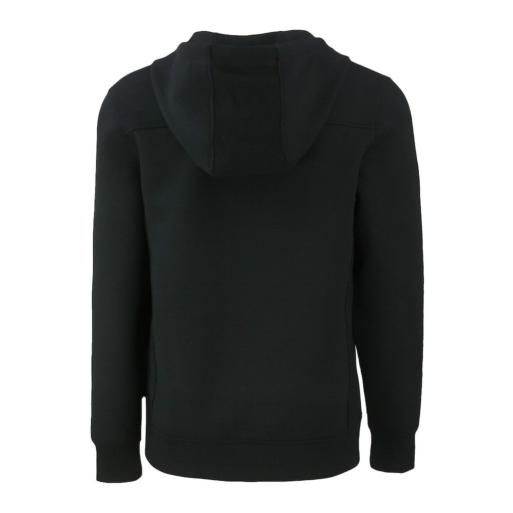 Carolina Panthers Cutter & Buck Roam Eco Recycled Half-Zip Hoodie Black - NFL