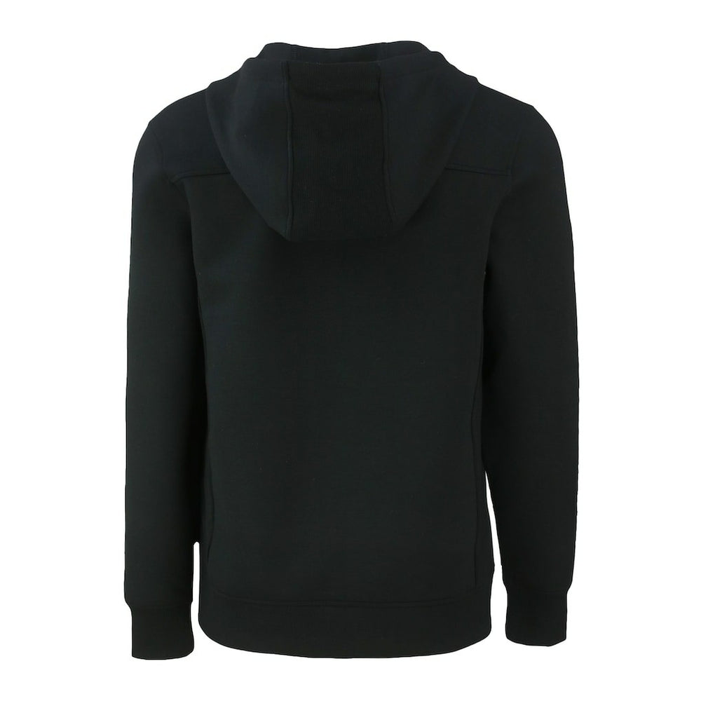 Carolina Panthers Cutter & Buck Roam Eco Recycled Half-Zip Hoodie Black - NFL