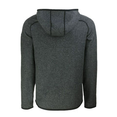 Atlanta Falcons Cutter & Buck Mainsail Hoodie Raglan Full-Zip Jacket Heather Charcoal - NFL