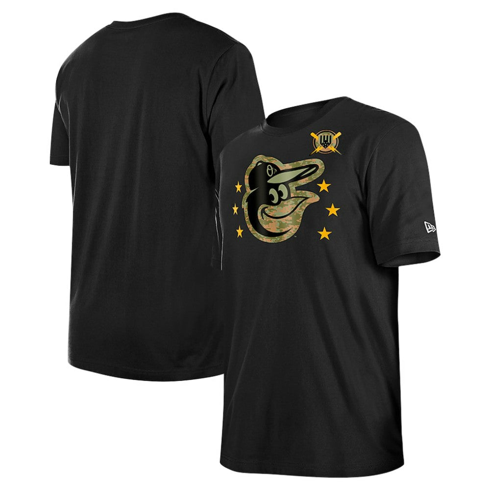Baltimore Orioles New Era 2024 Armed Forces Day T-Shirt On Sale