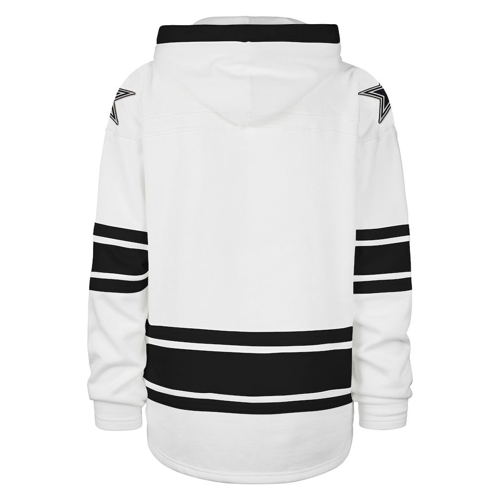 Dallas Cowboys '47 After Image Superior Lacer Pullover Hoodie White - 47 brand