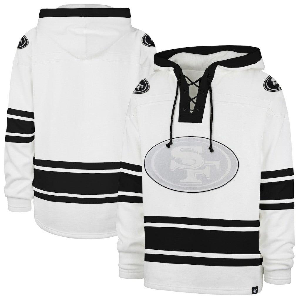 San Francisco 49ers '47 After Image Superior Lacer with Hood White - 47 brand