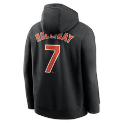 Jackson Holliday Baltimore Orioles Nike Player Name & Number Club Fleece Pullover Hoodie Lifestyle