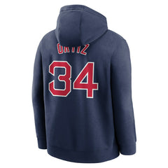 David Ortiz Boston Red Sox Nike Player Name & Number Club Pullover Hoodie Near Me