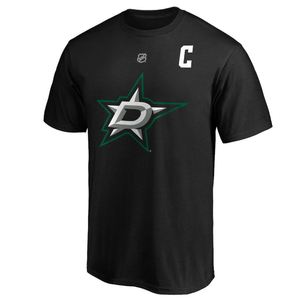 Jamie Benn Dallas Stars - Fanatics Authentic Stack Name & Number T-Shirt Black