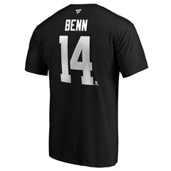 Jamie Benn Dallas Stars - Fanatics Authentic Stack Name & Number T-Shirt Black