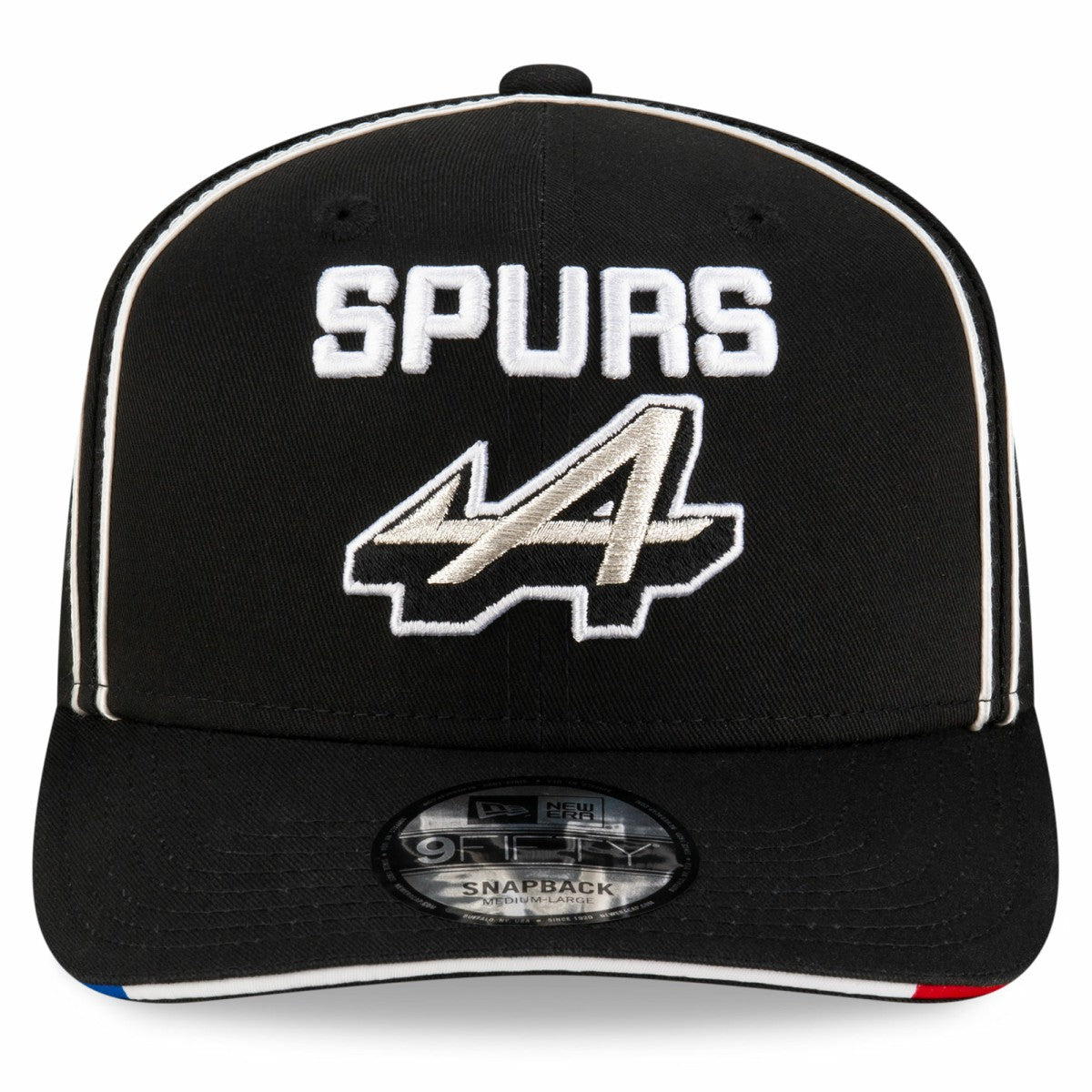 New Era - San Antonio Spurs x Alpine 9FIFTY Snapback Hat - Black