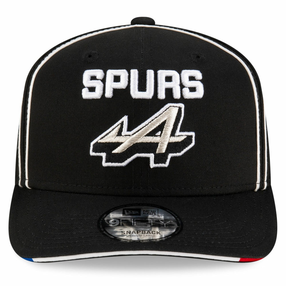 New Era - San Antonio Spurs x Alpine 9FIFTY Snapback Hat - Black