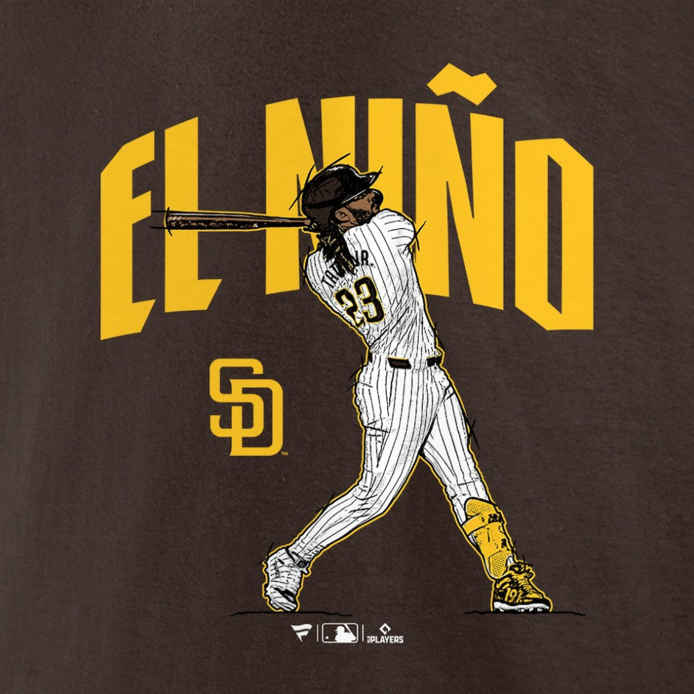 Fernando Tatis Jr. San Diego Padres Player Swing T-Shirt for sale