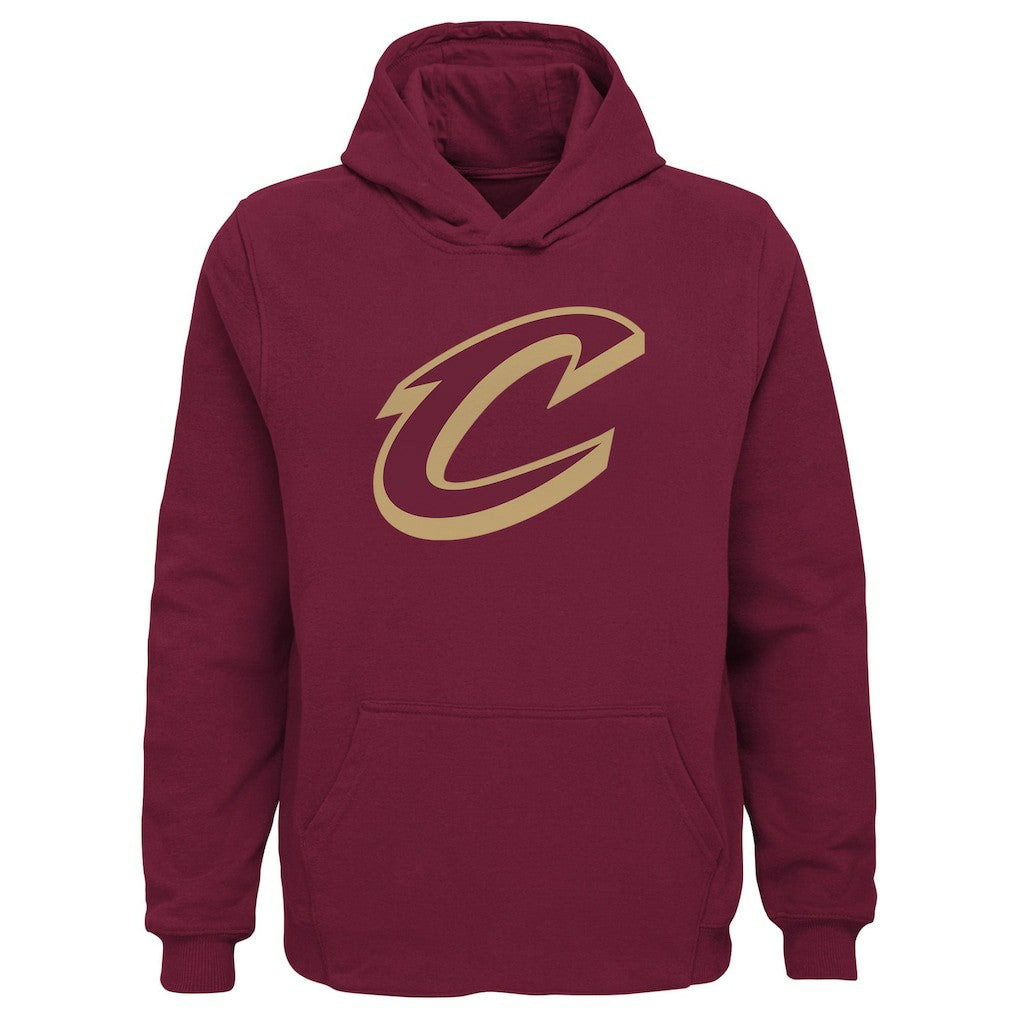 NBA - Cleveland Cavaliers Youth Primary Logo Pullover Hoodie - Wine
