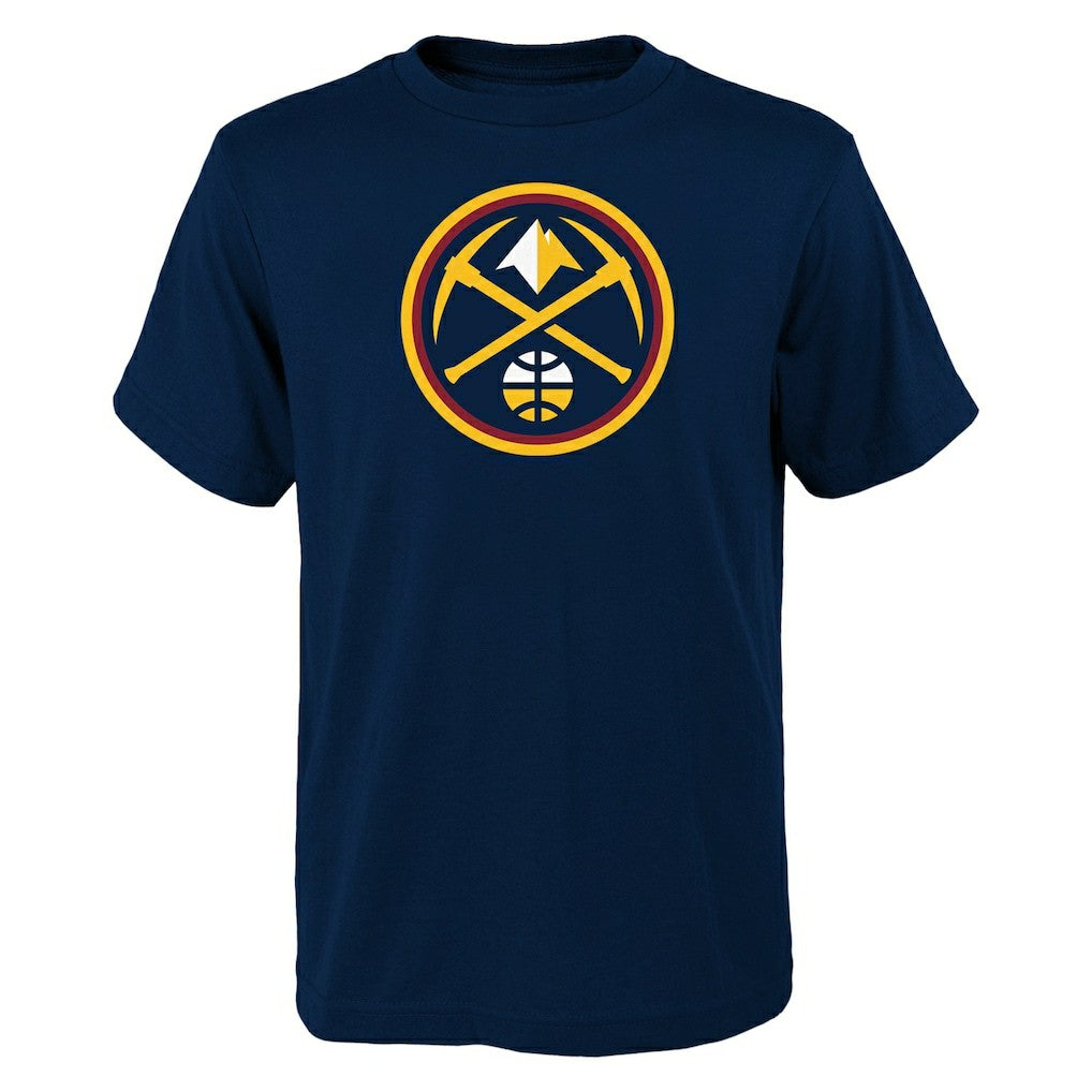 NBA - Denver Nuggets Youth Primary Logo T-Shirt - Navy