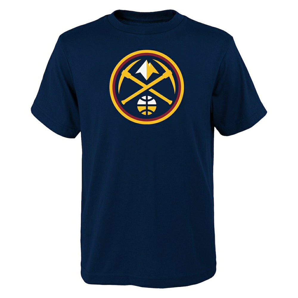 NBA - Denver Nuggets Youth Primary Logo T-Shirt - Navy