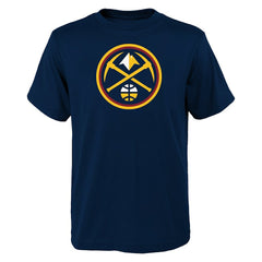 NBA - Denver Nuggets Youth Primary Logo T-Shirt - Navy