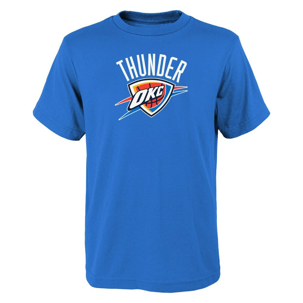 NBA - Oklahoma City Thunder Youth Primary Logo T-Shirt - Blue