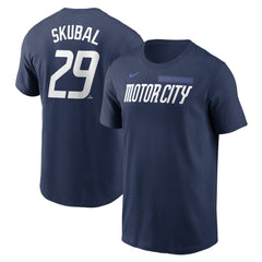 Tarik Skubal Detroit Tigers Nike 2024 City Connect Fuse Name & Number T-Shirt Online