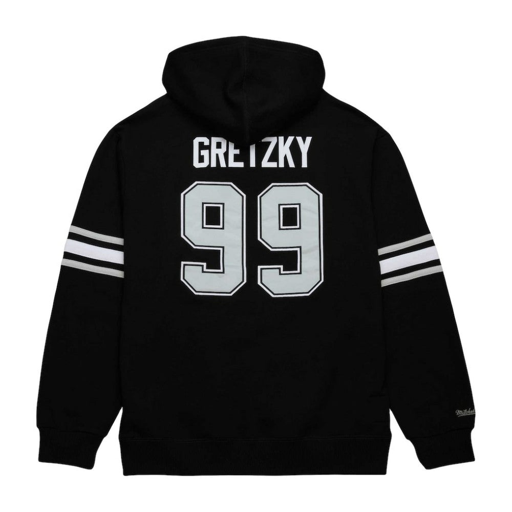 Wayne Gretzky Los Angeles Kings - Mitchell & Ness 1993 Name & Number Premium Pullover Hoodie Black