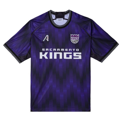 Sacramento Kings Authmade x NBA Soccer Kit Fashion Jersey - Purple cheap | NBA Jerseys