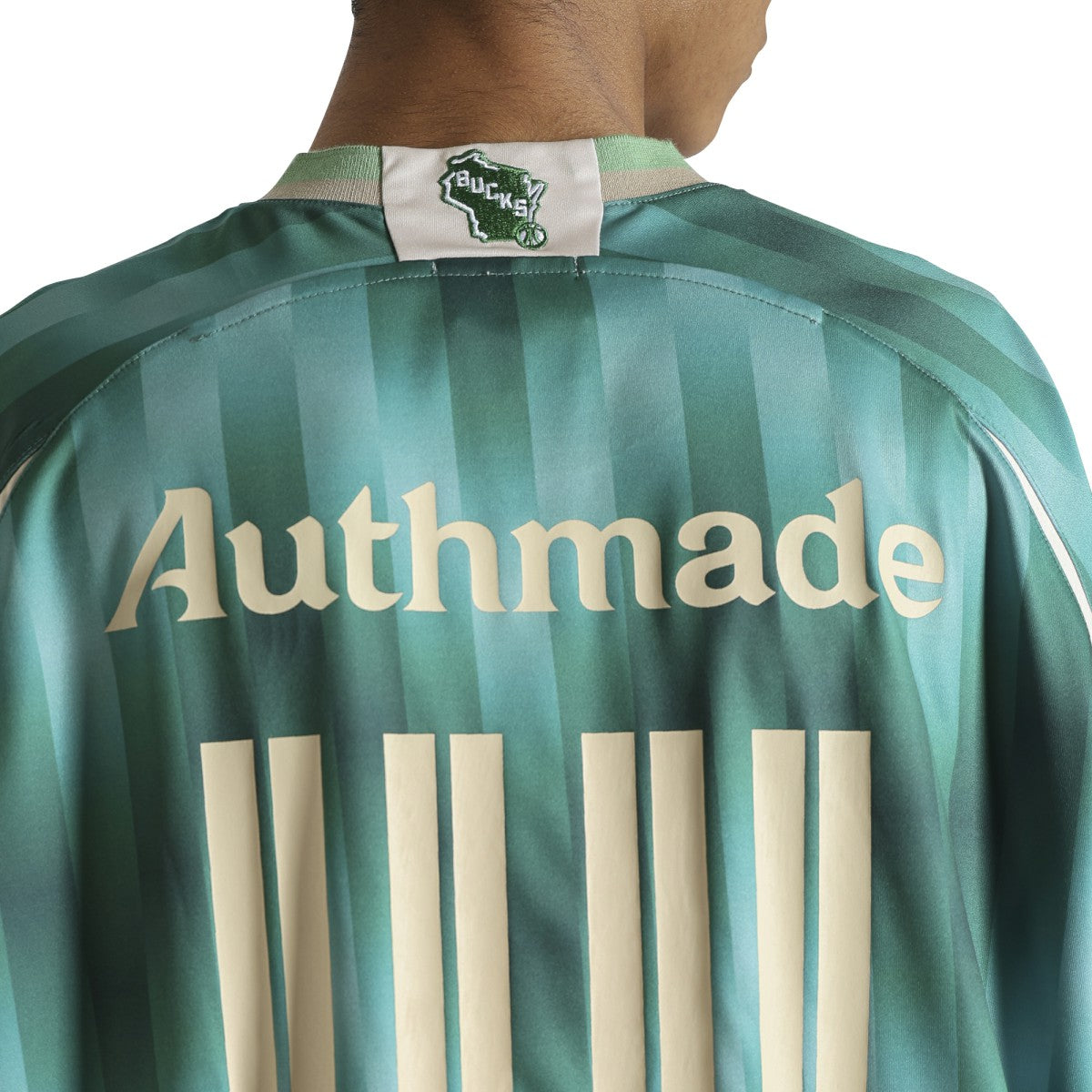 NBA - Milwaukee Bucks Authmade x NBA Soccer Kit Fashion Jersey - Green