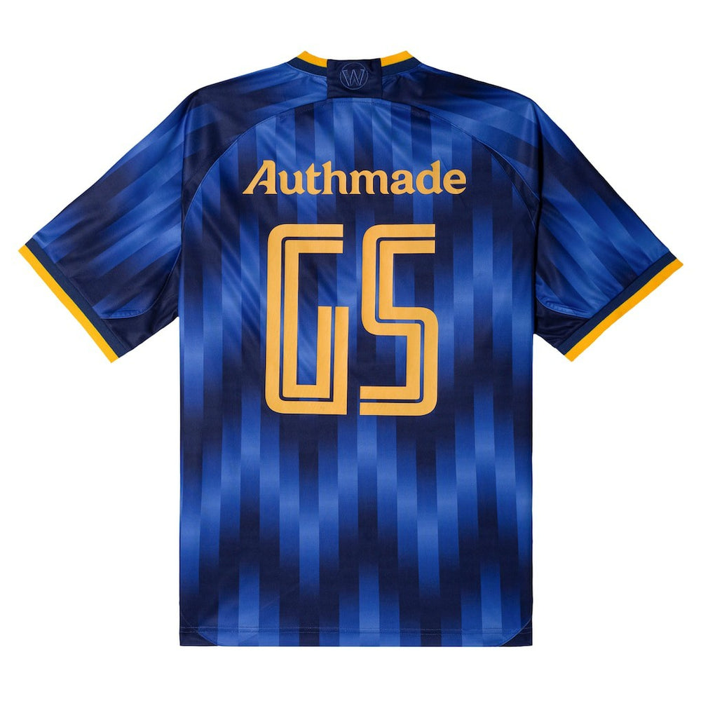 NBA - Golden State Warriors Authmade x NBA Soccer Kit Fashion Jersey - Blue