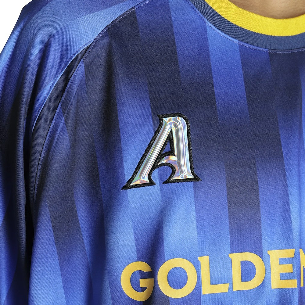 NBA - Golden State Warriors Authmade x NBA Soccer Kit Fashion Jersey - Blue