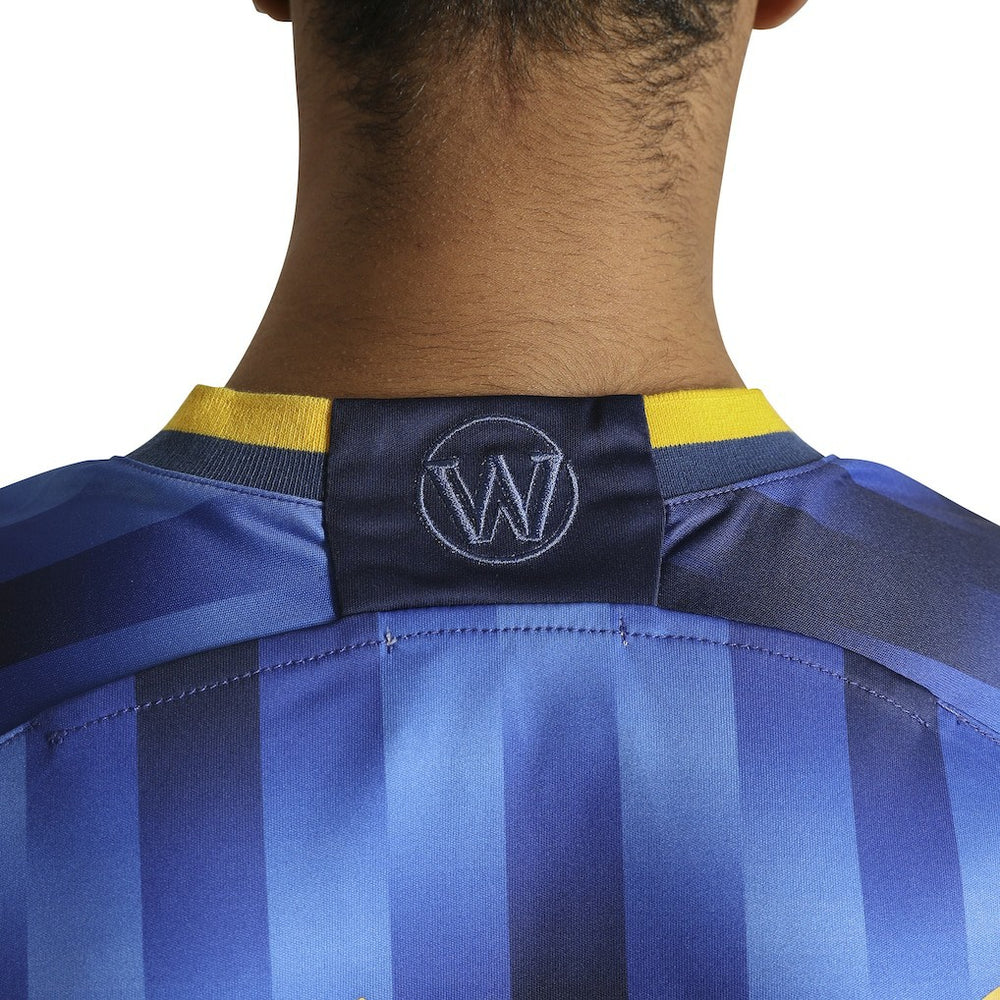 NBA - Golden State Warriors Authmade x NBA Soccer Kit Fashion Jersey - Blue