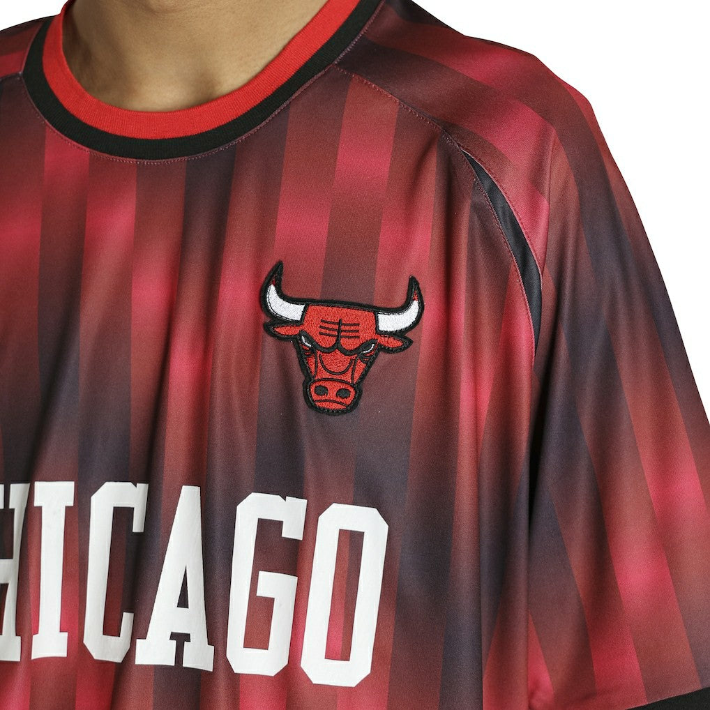 NBA - Chicago Bulls Authmade x NBA Soccer Kit Fashion Jersey - Red