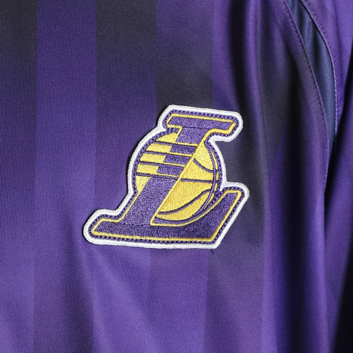 Los Angeles Lakers Authmade x NBA Soccer Kit Fashion Jersey - Purple on sale | NBA Jerseys