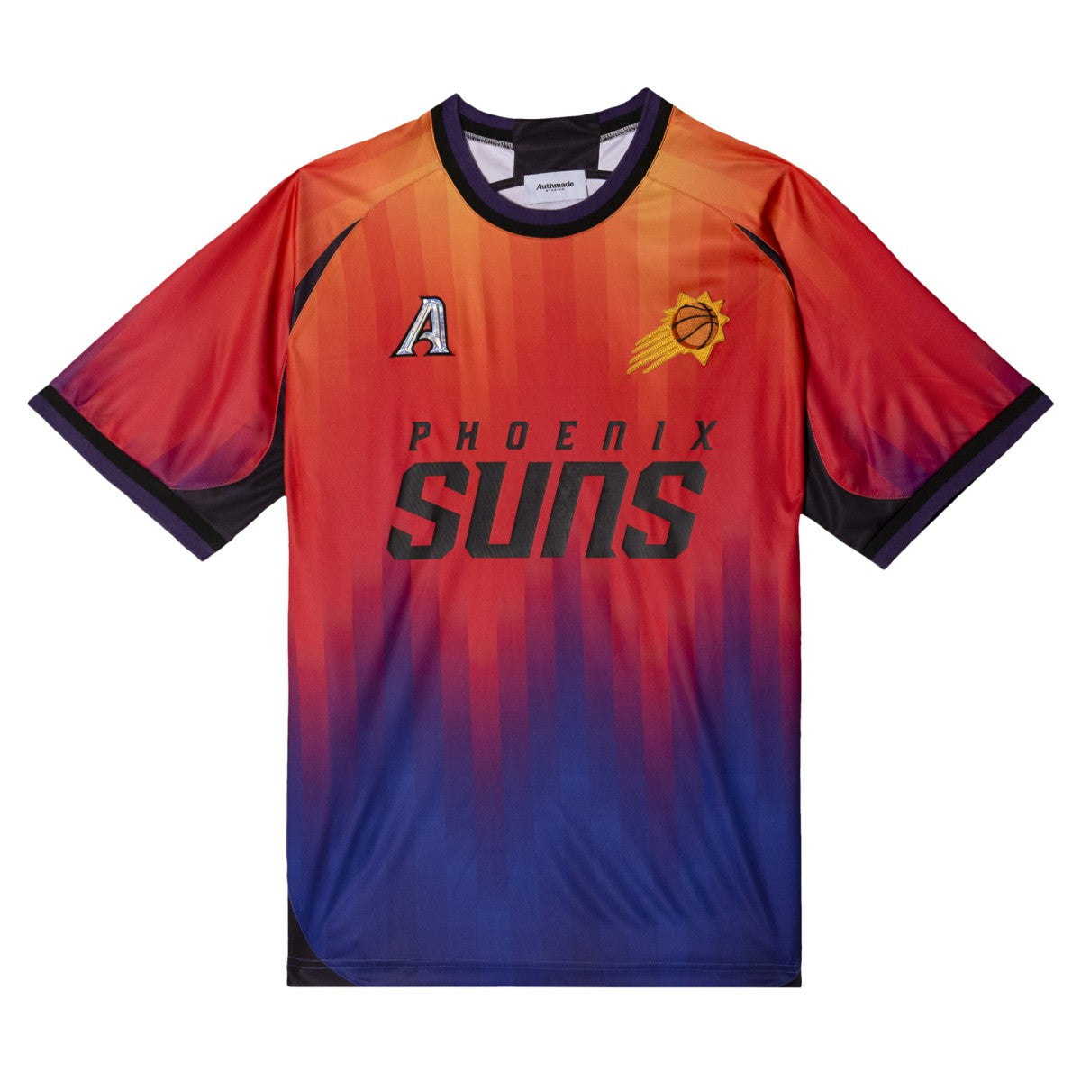 NBA - Phoenix Suns Authmade x NBA Soccer Kit Fashion Jersey - Orange