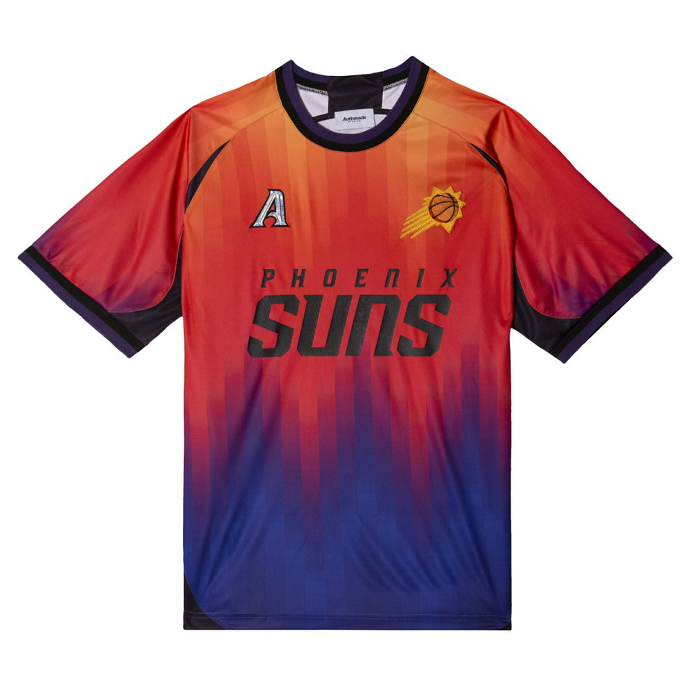 NBA - Phoenix Suns Authmade x NBA Soccer Kit Fashion Jersey - Orange