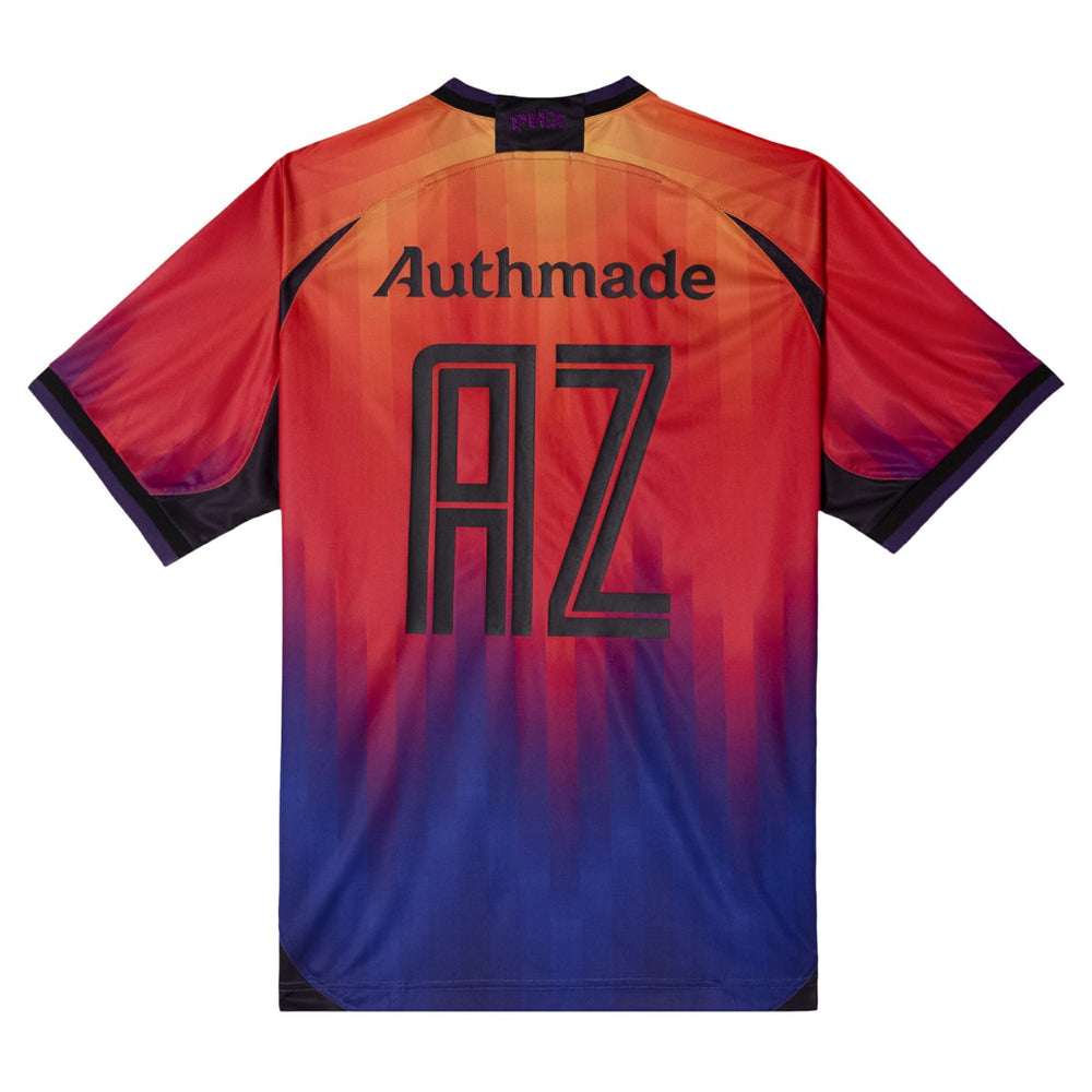 NBA - Phoenix Suns Authmade x NBA Soccer Kit Fashion Jersey - Orange